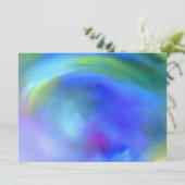 Abstracte regenboog kaart (Staand voorkant)
