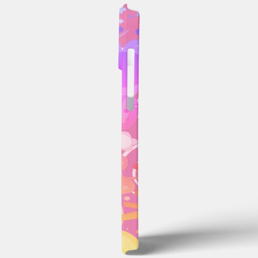 Abstracte Regenboog Kleurrijke Modern Gepersonalis Case-Mate iPhone Case (Achterkant / Links)