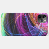 Abstracte regenboog licht vortex lichten Case-Mate iPhone case (Achterkant (horizontaal))