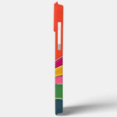 Abstracte Regenboog Moderne inspiratie Sinaasappel Case-Mate iPhone Case (Achterkant / Links)