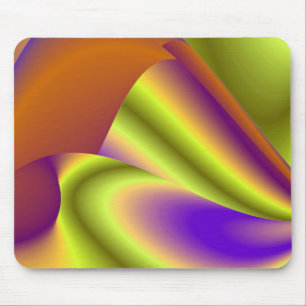 Abstracte regenboog muismat