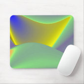 Abstracte regenboog muismat (Met muis)