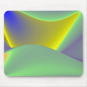 Abstracte regenboog muismat