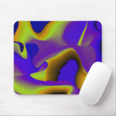 Abstracte regenboog muismat (Met muis)