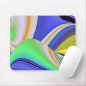 Abstracte regenboog muismat (Met muis)