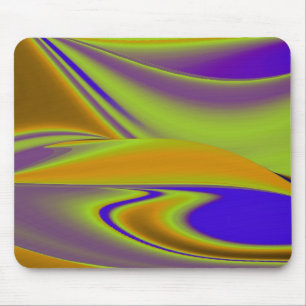 Abstracte regenboog muismat