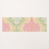 Abstracte Regenboog Pastel Modern Yogamat (Achterkant (horizontaal))