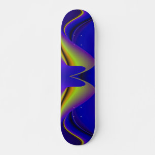 Abstracte regenboog persoonlijk skateboard