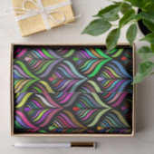 Abstracte regenboog voor vouwkleuren tissuepapier (Geschenk)