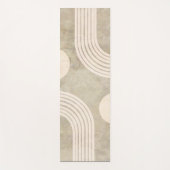 Abstracte regenboog yogamat (Voorkant)