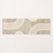 Abstracte regenboog yogamat (Voorkant (horizontaal))