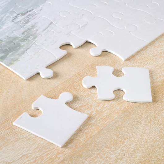 *~* Abstracte regenboogbergen Ocean Artsy AR11 Legpuzzel (Zijkant)