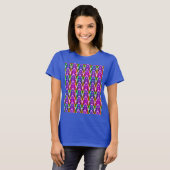 Abstracte regenboogbessen t-shirt (Voorkant volledig)