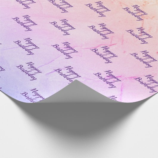 Abstracte regenboogdag cadeaupapier (Hoek)