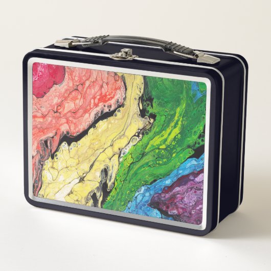 abstracte regenboogdoos (Voorkant)