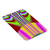 Abstracte regenbooggitaar magneet (Rechterzijde)