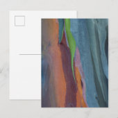 Abstracte Regenbooggomboom Briefkaart (Voorkant / Achterkant)