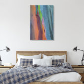 Abstracte Regenbooggomboom Canvas Afdruk (Insitu (Slaapkamer))