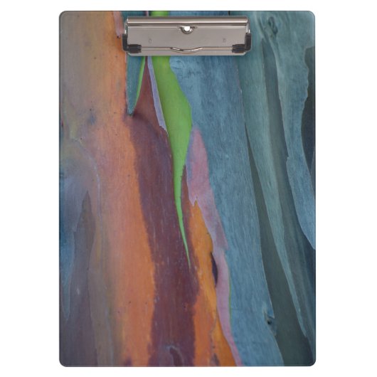 Abstracte Regenbooggomboom Klembord (Voorkant)