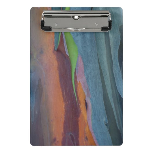 Abstracte Regenbooggomboom Mini Klembord (Voorkant)