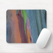 Abstracte Regenbooggomboom Muismat (Met muis)