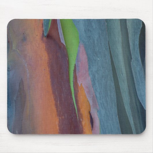 Abstracte Regenbooggomboom Muismat (Voorkant)
