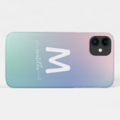 Abstracte regenbooggradiënt Case-Mate iPhone case (Achterkant (horizontaal))