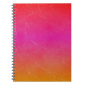 Abstracte regenbooggradiënt notitieboek (Voorkant)