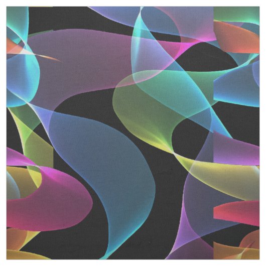 Abstracte regenboogkleur stof (Swatch)