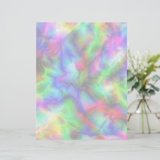 Abstracte regenboogkleuren (Staand voorkant)