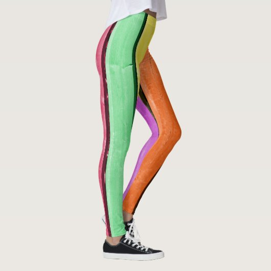 Abstracte regenboogkleuren, leggings (Rechts)