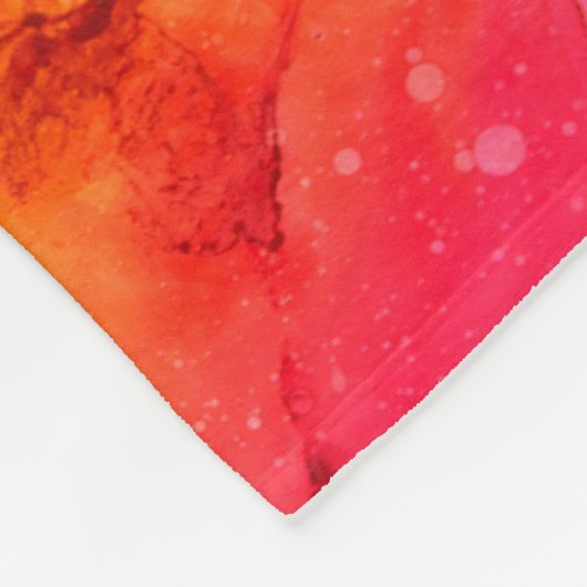 Abstracte regenboogkleurige achtergrond, behang. fleece deken (Hoek)