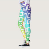 Abstracte regenboogLeggings Leggings (Links)