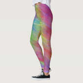 Abstracte regenboogLeggings Leggings (Links)