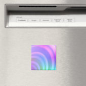 Abstracte Regenboogmagneet Magneet (Insitu (Vaatwasser))