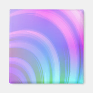 Abstracte Regenboogmagneet Magneet