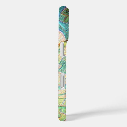 Abstracte regenboogpalm Case-Mate iPhone case (Achterkant / Rechts)