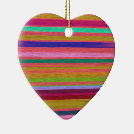 Abstracte regenboogstrepen moderne keramisch ornament (Rechts)