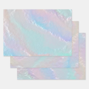 Abstracte regenboogtextuur inpakpapier vel