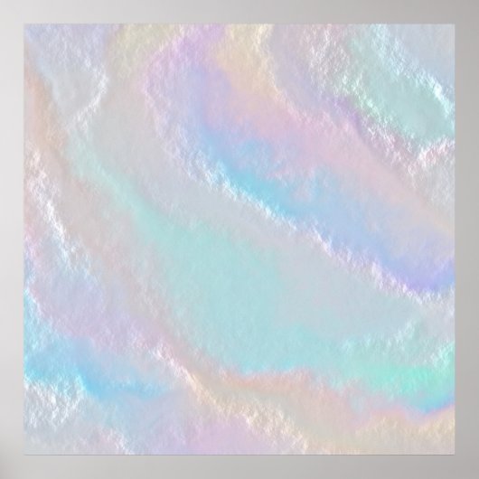 Abstracte regenboogtextuur poster (Voorkant)