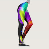 Abstracte regenboogverlichting leggings (Rechts)