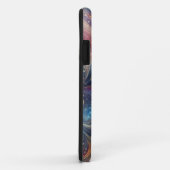 Abstracte regenboogwervelingen en glinsteringen Case-Mate iPhone case (Achterkant/rechts)