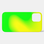 Abstracte regenboogzachte wolkenachtergrond in pas Case-Mate iPhone case (Achterkant (horizontaal))
