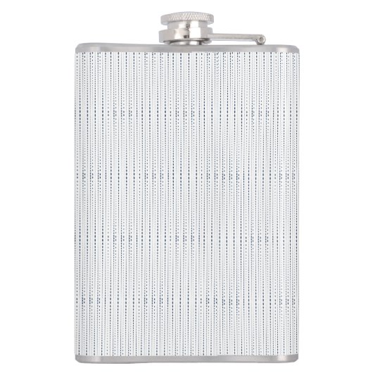 Abstracte regendruppels heupfles (Achterkant)