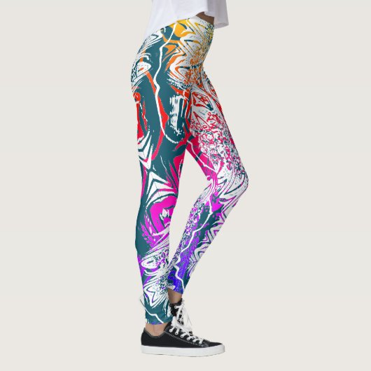 Abstracte rekenkracht als water leggings (Rechts)