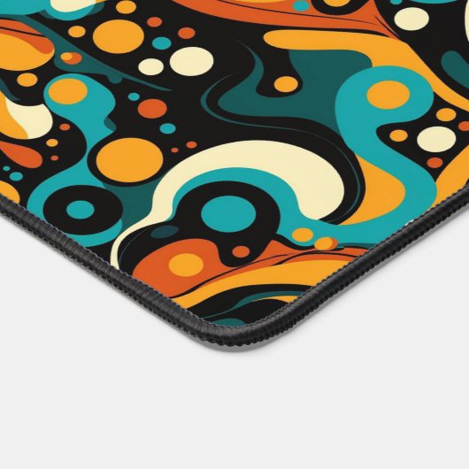 Abstracte retro funk bureaumat (Hoek)