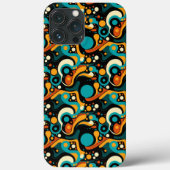 Abstracte retro funk Case-Mate iPhone case (Achterkant)