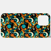 Abstracte retro funk Case-Mate iPhone case (Achterkant (horizontaal))