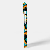 Abstracte retro funk Case-Mate iPhone case (Achterkant / Links)