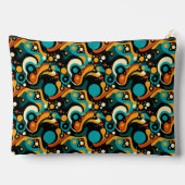 Abstracte retro funk etui (Achterkant)